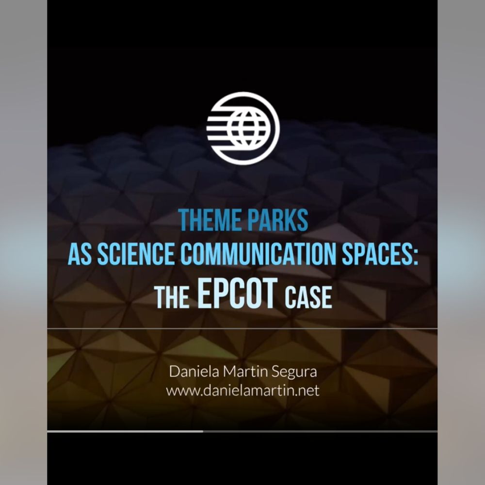 Epcot as science communication space daniela martin segura